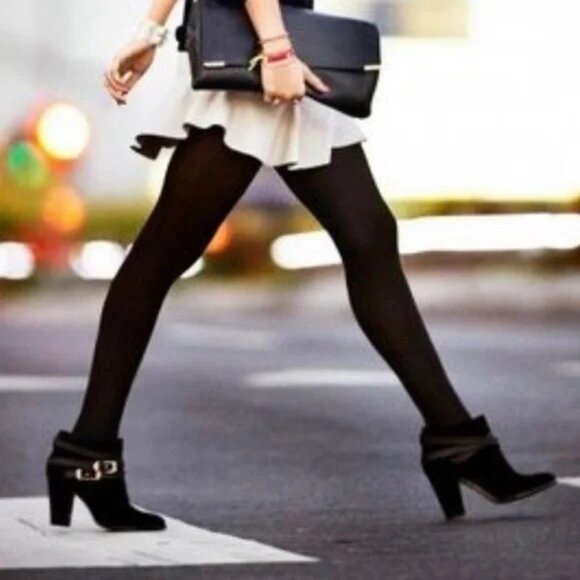 JIMMY CHOO Ankle Boots Women Black Suede Melba Double Side Buckle Slip On IT 40* - Picture 13 of 13